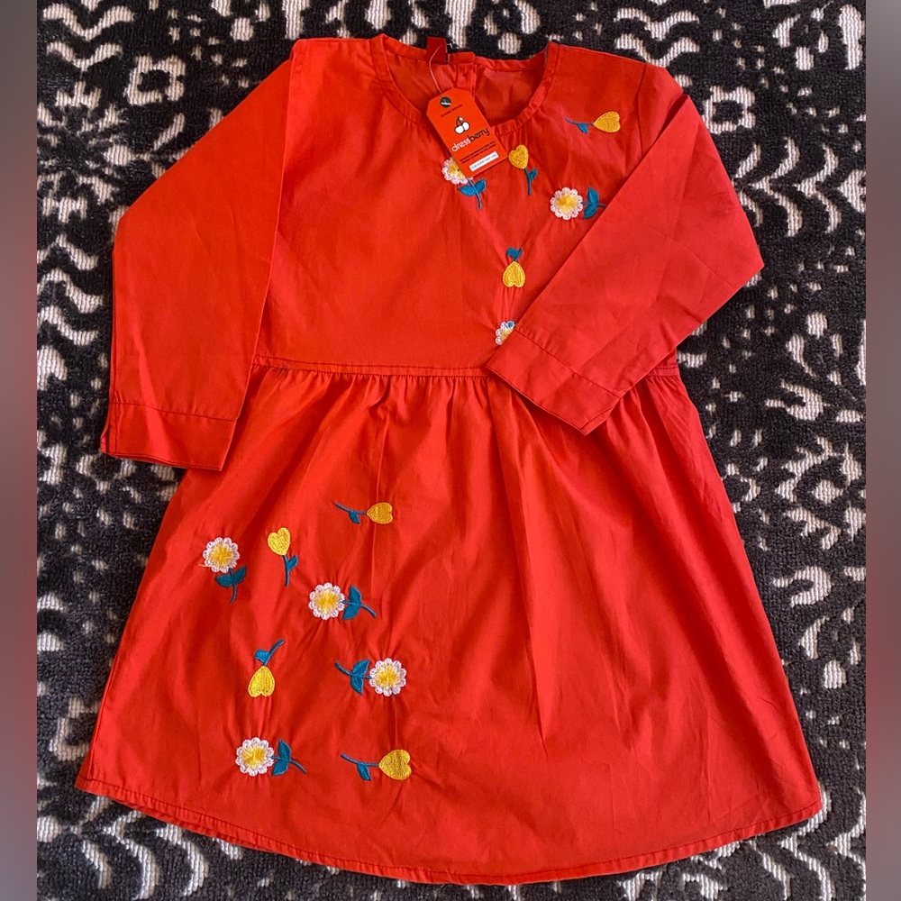 Girls Floral Dress